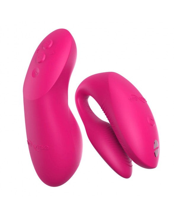 Смарт-вибратор для пар We-Vibe Chorus Pro Electric Pink - 1
