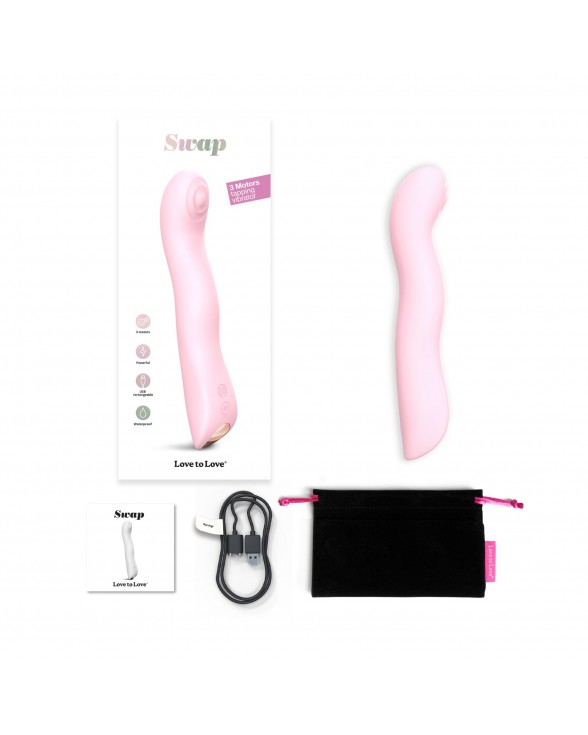Вібратор для точки G Love To Love SWAP - BABY PINK - 5
