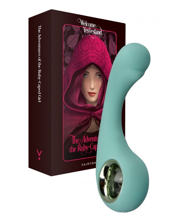 Вибратор для точки G FairyGasm BraveryAward green