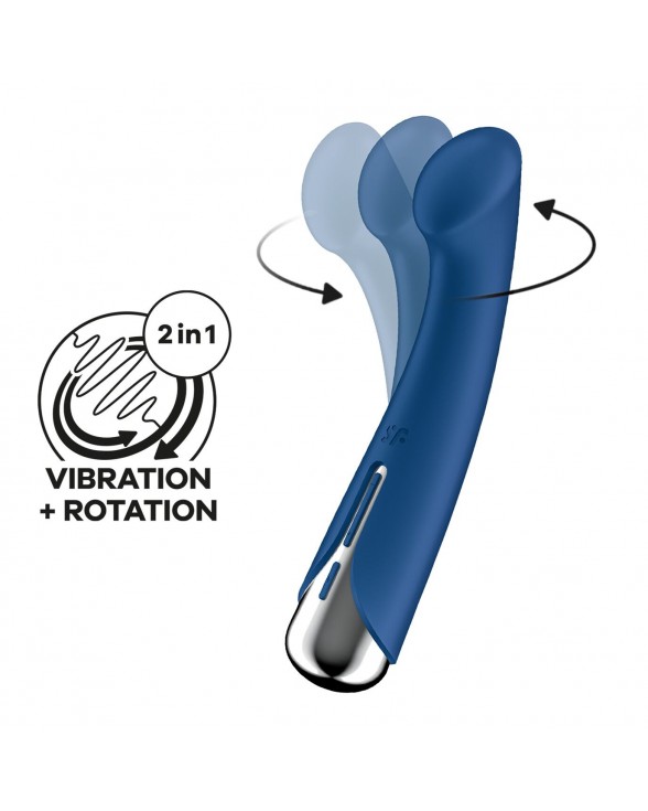 Вібратор для точки G Satisfyer Spinning G-Spot 1 Blue