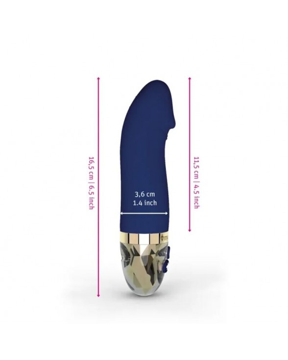 Вібратор Mystim Real Deal Neil Blue - 3
