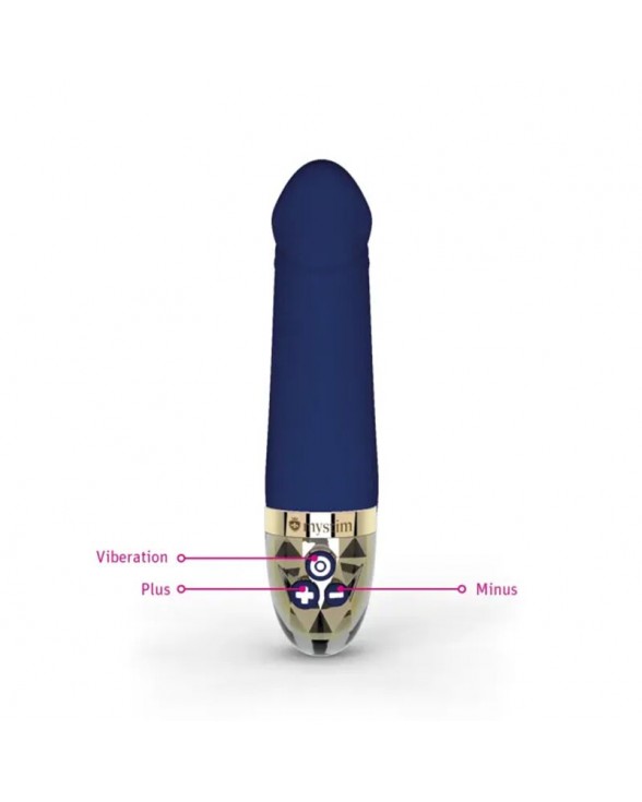 Вібратор Mystim Real Deal Neil Blue - 4