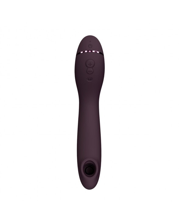 Вібратор для точки G з вакуумною стимуляцією Womanizer OG Aubergine - 1