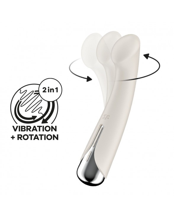 Вібратор для точки G Satisfyer Spinning G-Spot 1 Beige