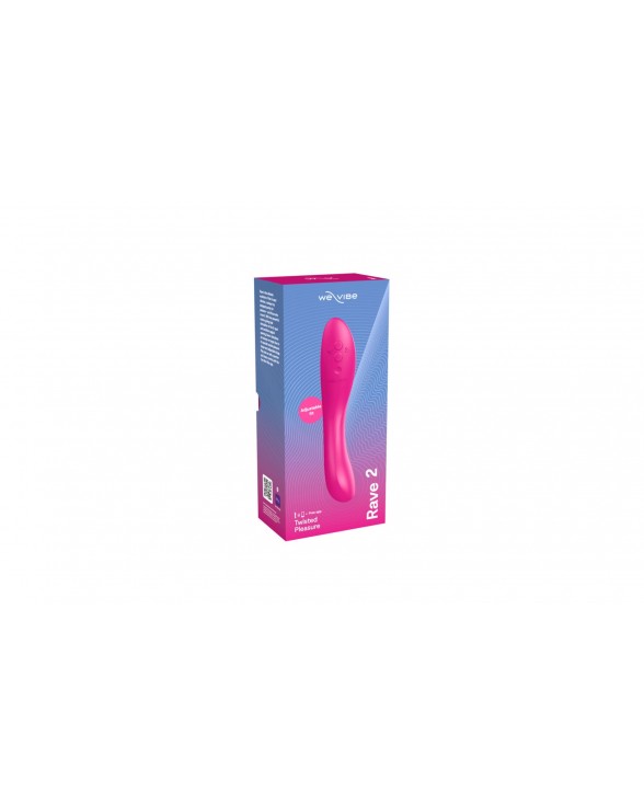 Смарт-вібратор для точки G We-Vibe Rave 2 Twisted Pleasure Pink - 7