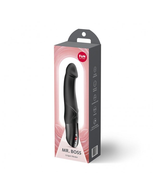 Вібратор для точки G Fun Factory Mr. Boss Black - 2