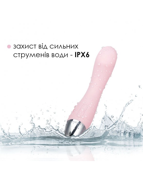 Вібратор для точки G з інтелектуальним режимом Svakom Amy Pale Pink - 4