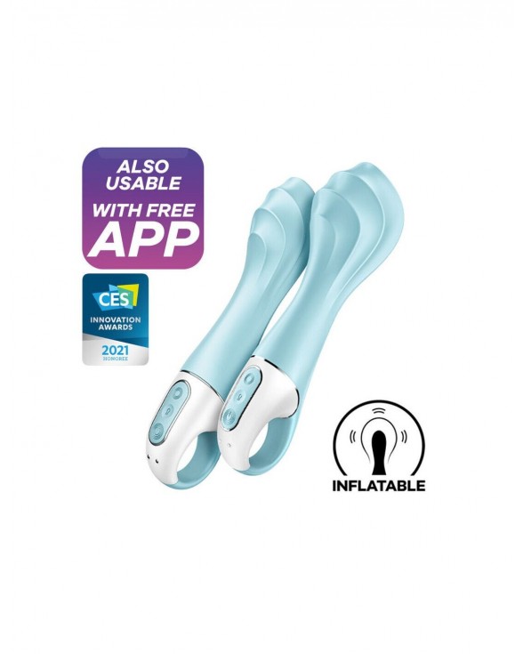 Смарт-вібратор точки G Satisfyer Air Pump Vibrator 5+, надувається - 1