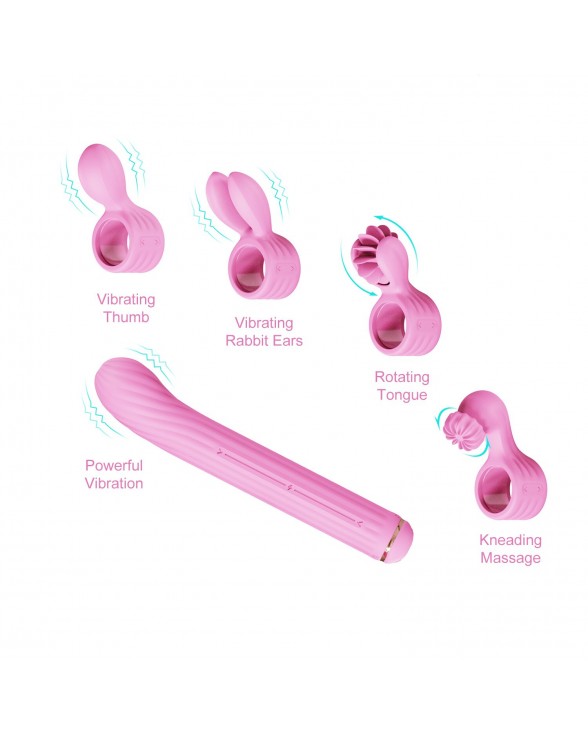 Вібратор Otouch Magic Stick S1 Plus - Pink - 2