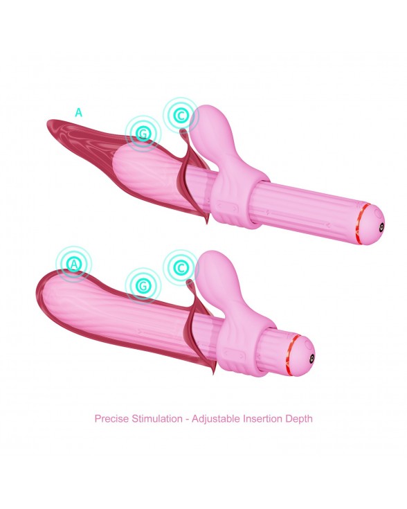 Вібратор Otouch Magic Stick S1 Plus - Pink - 4
