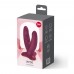 Подвійний фалоімітатор Fun Factory RYDE Wine Red, гнучкі стовбури - 6