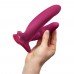 Подвійний фалоімітатор Fun Factory RYDE Wine Red, гнучкі стовбури - 3