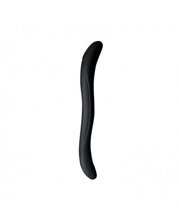 Подвійний фалоімітатор Wooomy Twoooney Semirealistic Double Dong Black