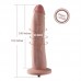 Фалоімітатор 10.2″ з вібрацією для секс-машин Hismith Silicone Dildo with Vibe, KlicLok, пульт ДК - 3