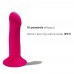 Двошаровий ділдо з вібрацією Adrien Lastic Hitsens 2 Pink - 3