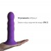 Двошаровий ділдо з вібрацією Adrien Lastic Hitsens 3 Purple - 3