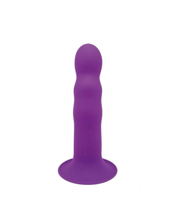 Двошаровий ділдо з вібрацією Adrien Lastic Hitsens 3 Purple