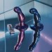 Дилдо с вибрацией Strap-On-Me FINGERING & VIBRATING DILDO - M - BLUE - 4