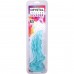 Фентезійний фалоімітатор Doc Johnson Crystal Jellies - Invader Dong 8.5 Inch - Teal - 4
