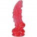 Фентезійний фалоімітатор Doc Johnson Crystal Jellies - Invader Dong 8.5 Inch - Pink - 1