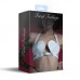 Ліф Серце з натуральної шкіри Feral Feelings - Hearts Bra White - 2