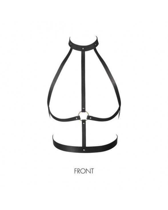 Портупея Bijoux Indiscrets MAZE — H Harness Black