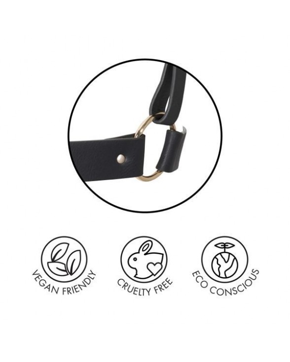 Портупея Bijoux Indiscrets MAZE — H Harness Black - 4