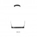 Портупея Bijoux Indiscrets MAZE — H Harness Black - 1