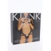 Комплект атласних ременів для бондажу Leg Avenue Satin elastic harness Set, One size, Black - 5