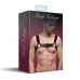 Мужская портупея из натуральной кожи Feral Feelings - Bulldog Harness Black - 2