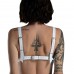 Лиф из натуральной кожи Feral Feelings - Bikini Top White - 2