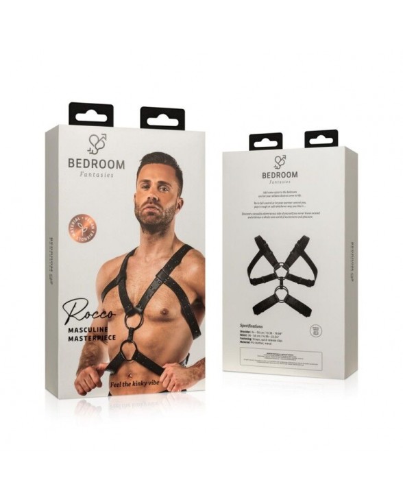 Портупея Bedroom Fantasies Rocco Masculine Masterpiece - Black - 5