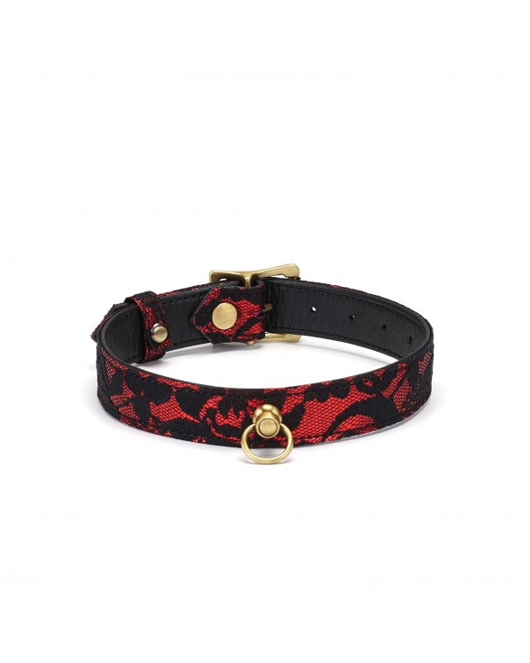 Чокер з кільцем для повідця Liebe Seele Victorian Garden Choker