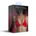 Лиф из натуральной кожи Feral Feelings - Bikini Top Red - 3