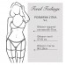 Гартери Feral Feelings - Belt Briefs, трусики, натуральна шкіра, колір білий - 3