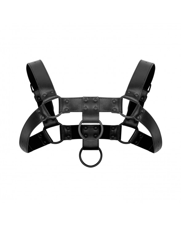 Портупея Bedroom Fantasies Bruno Chest Bulldog Harness - Black - 1