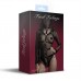 Жіноча збруя з ланцюгом та фіксаторами Feral Feelings Harness with Cuffs Black - 2