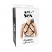 Портупея жіноча Art of Sex - Agnessa Leather harness, Чорний L-2XL - 3