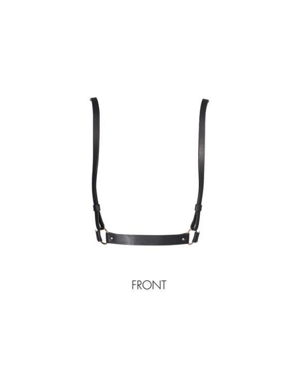 Портупея-підтяжки Bijoux Indiscrets MAZE - X Harness Black