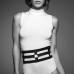 Портупея-пояс з трьох ременів Bijoux Indiscrets MAZE - Wide Belt and Restraints Black - 2