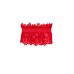 Ажурна підв’язка Obsessive Amor Cherris garter, red - 2