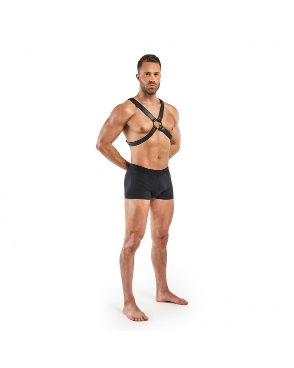 Портупея Bedroom Fantasies Lionel High Halter - Black - 4