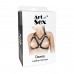 Портупея жіноча з шипами Art of Sex - Demia Leather harness, Чорна XS-M - 2