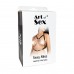 Жіноча портупея з натуральної шкіри Art of Sex - Miss Sexy, колір Чорний, розмір L-2XL - 4