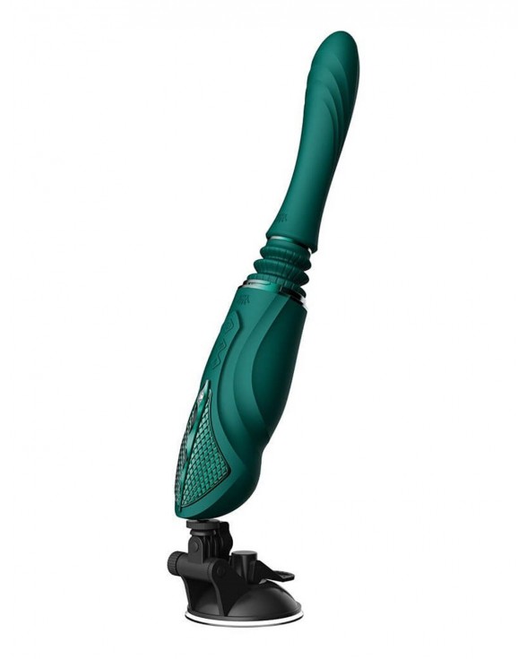 Компактная секс-машина Zalo - Sesh Turquoise Green - 2