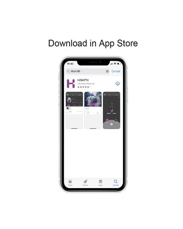 Смарт секс-машина Hismith AK-01-Black Sex Machine APP з фалоімітатором - 6