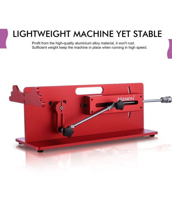 Смарт секс-машина Hismith Table Top 2.0 Pro APP Red, настільна версія - 3