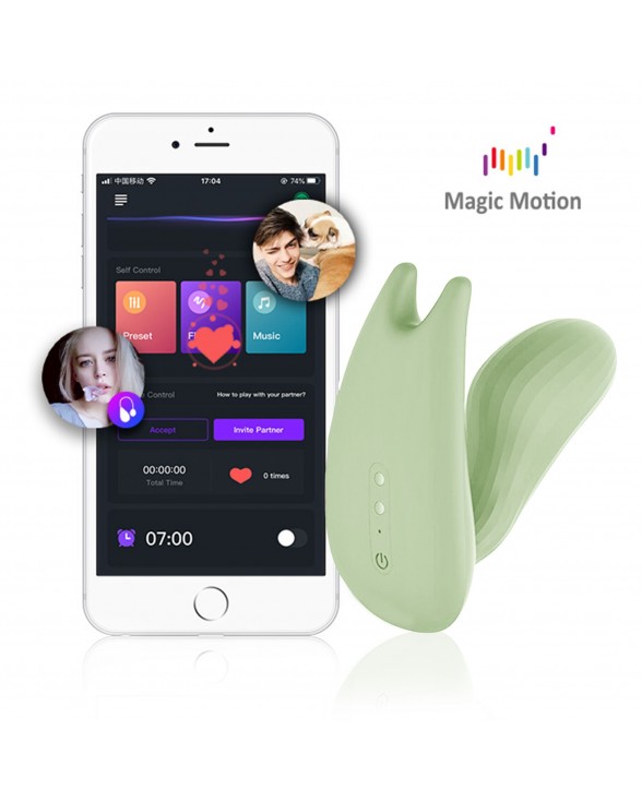 Смарт-вибратор Magic Motion Umi Green - 2