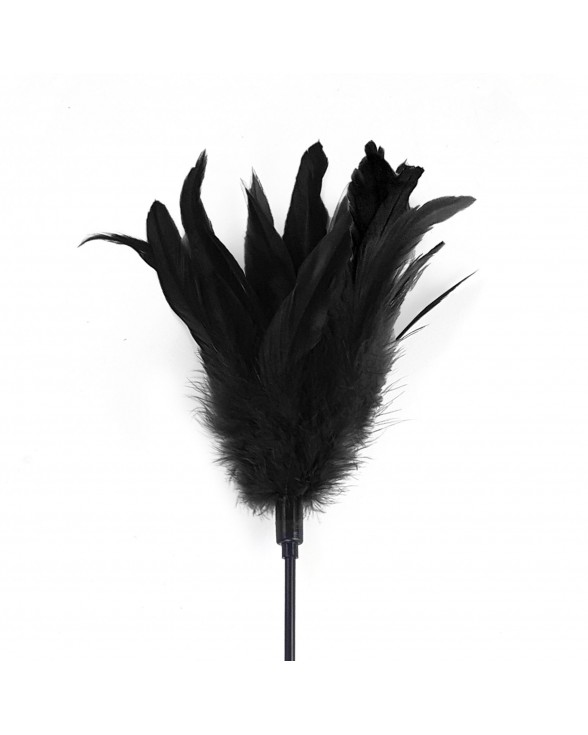 Лоскітка чорна Art of Sex - Feather Paddle, перо молодого півня - 1
