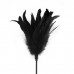 Лоскітка чорна Art of Sex - Feather Paddle, перо молодого півня - 1
